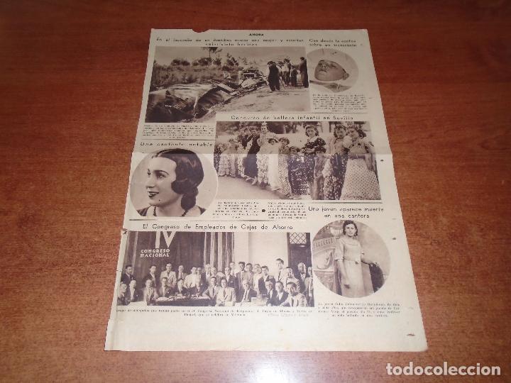 Collezionismo di Riviste e Giornali: RETAL PRENSA 1935. NOTICIAS VARIAS BETANZOS, BARCELONA, SEVILLA, POZUELO, VALENCIA, COLMENAR VIEJO.