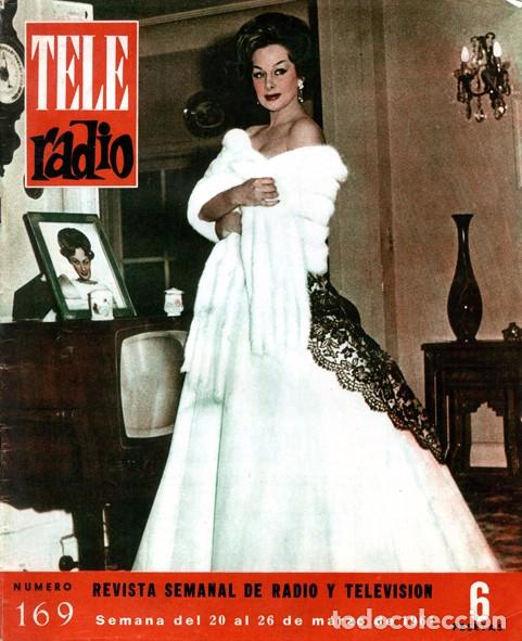 Collection Magazines and Newspapers: Teleradio. Revista Tele Radio n. 169. 13/02/1961. Ivonne Bastien. Ver sumario.