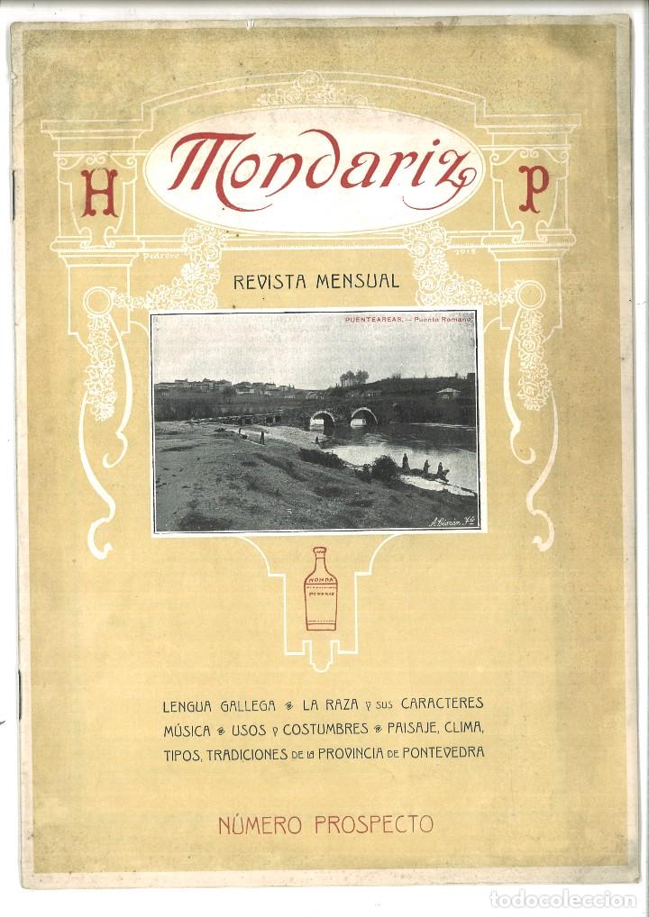 Colecionismo de Revistas e Jornais: MONDARIZ. REVISTA MENSUAL. A&Ntilde;O I MADRID, 1&ordm; DE MAYO DE 1915. N&Uacute;M. 1.