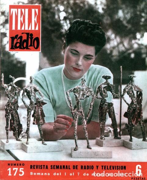 Collection Magazines and Newspapers: Teleradio. Revista Tele Radio n. 175. 01/05/1961. Mayte. Ver sumario.
