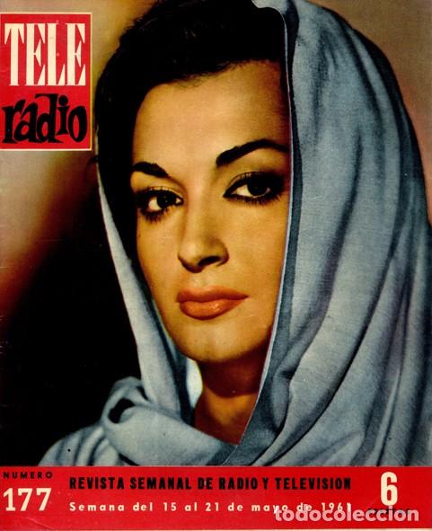 Sammeln von Zeitschriften und Zeitungen: Teleradio. Revista Tele Radio n. 177. 15/05/1961. Mikaela. Ver sumario.