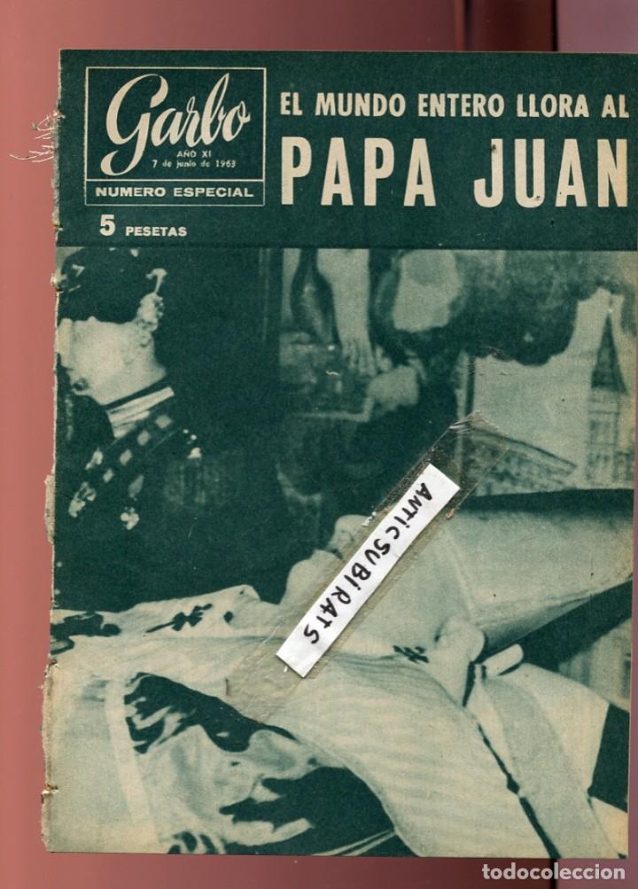 Collection Magazines and Newspapers: REVISTA A&Ntilde;O 1963 BIOGRAFIA DEL PAPA DEL PUEBLO JUAN XXIII