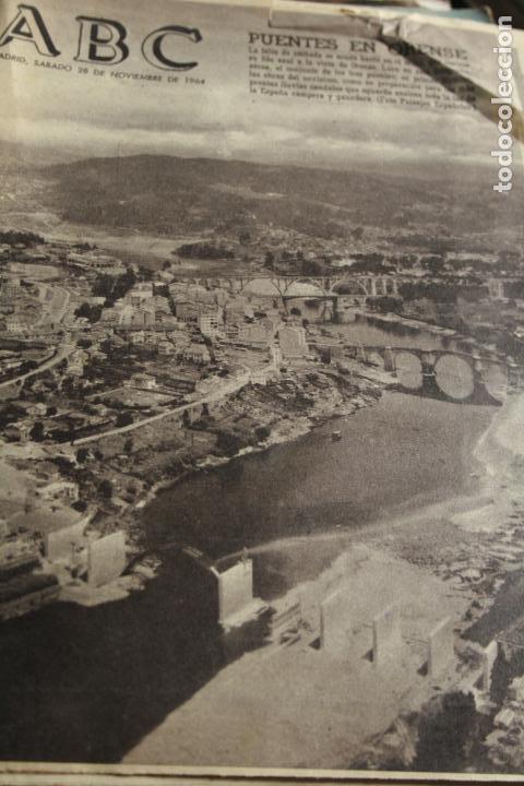 Coleccionismo de revistas y peri&oacute;dicos: DIARIO ABC ORENSE 1964 RIO Mi&Ntilde;O