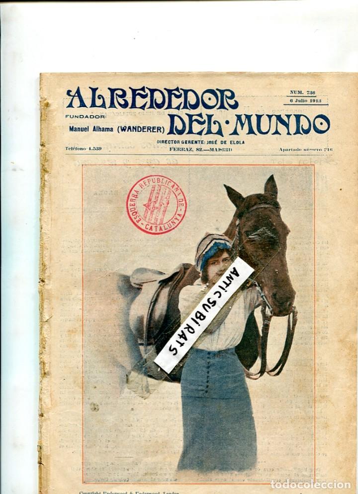 Coleccionismo de revistas y peri&oacute;dicos: REVISTA DEL 1913 AMB SEGELL DE ERC E R C ESQUERRA REPUBLICANA DE CATALUNYA DE VIC