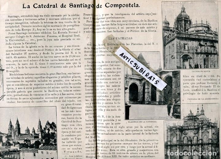 Coleccionismo de revistas y peri&oacute;dicos: REVSITA A&Ntilde;O 1913 SANTIAGO DE COMPOSTELA INDIOS DE ALASKA SITKA PETROLEO GAL