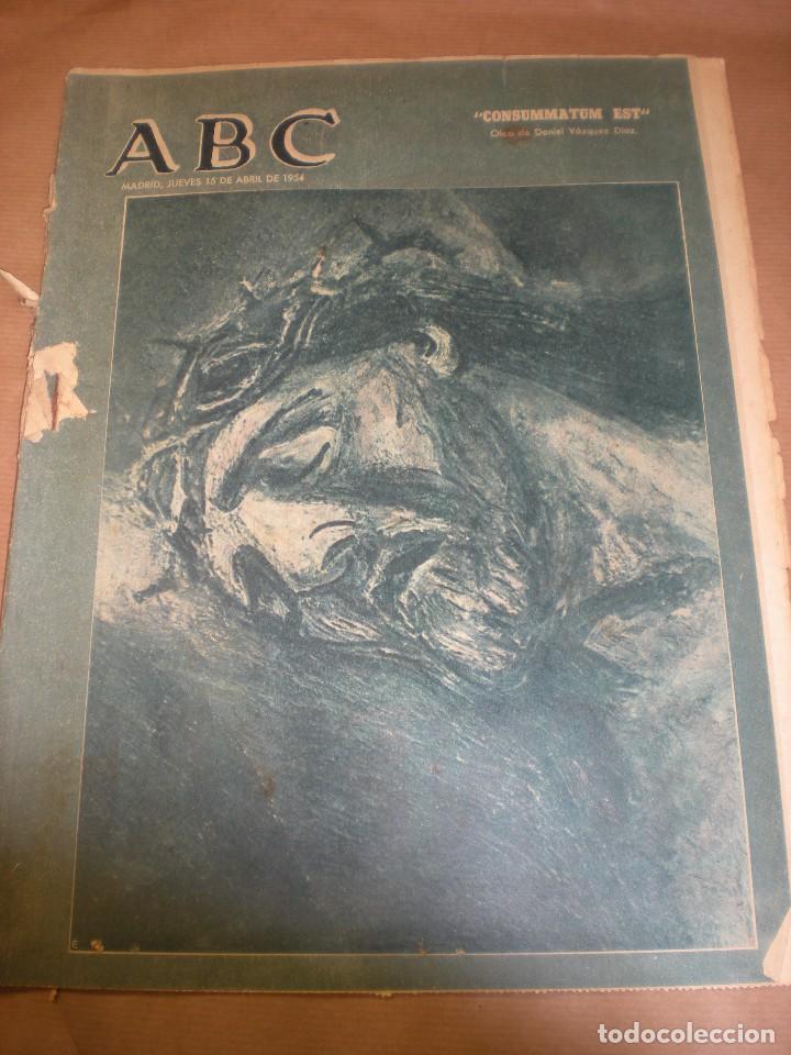Coleccionismo de revistas y peri&oacute;dicos: ABC 15 abril 1954