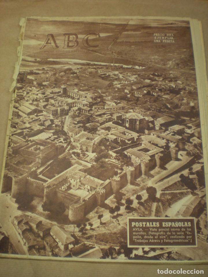 Coleccionismo de revistas y peri&oacute;dicos: ABC 15 abril 1954