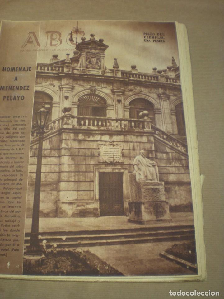 Coleccionismo de revistas y peri&oacute;dicos: ABC 01 Agosto 1954