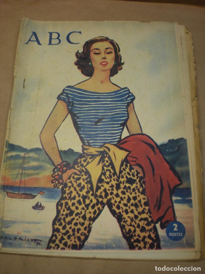 Coleccionismo de revistas y peri&oacute;dicos: ABC 25 Agosto 1956