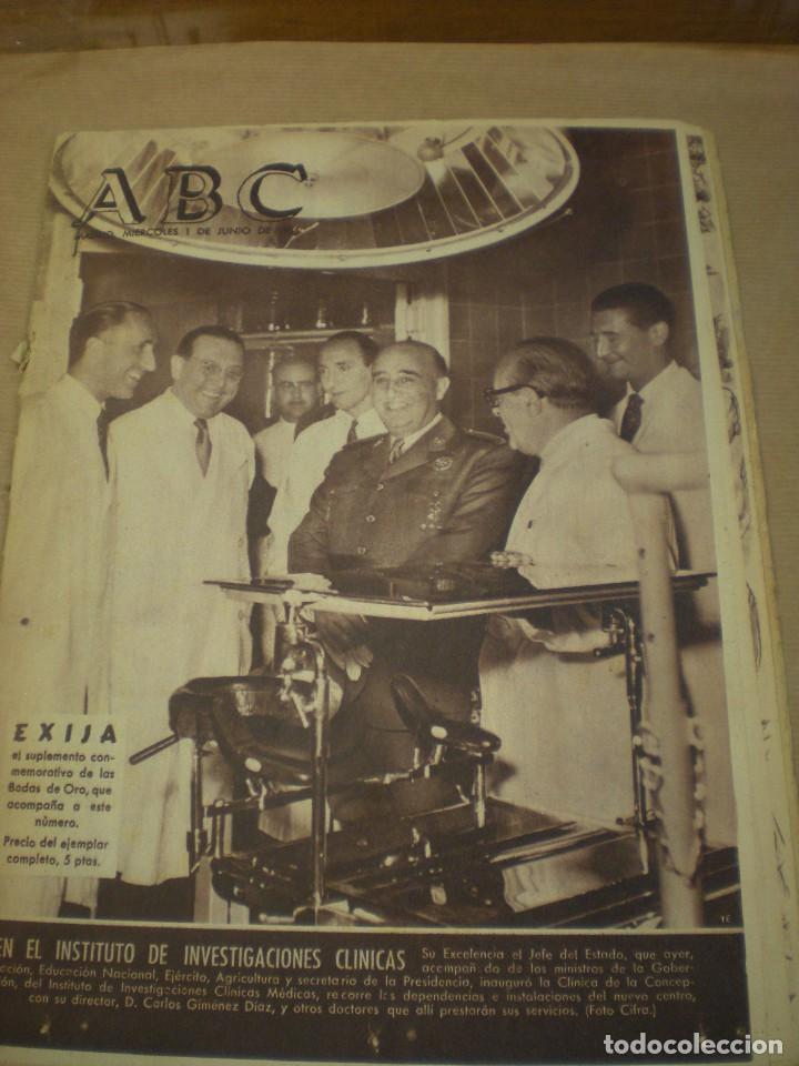 Coleccionismo de revistas y peri&oacute;dicos: ABC 01 Junio 1955
