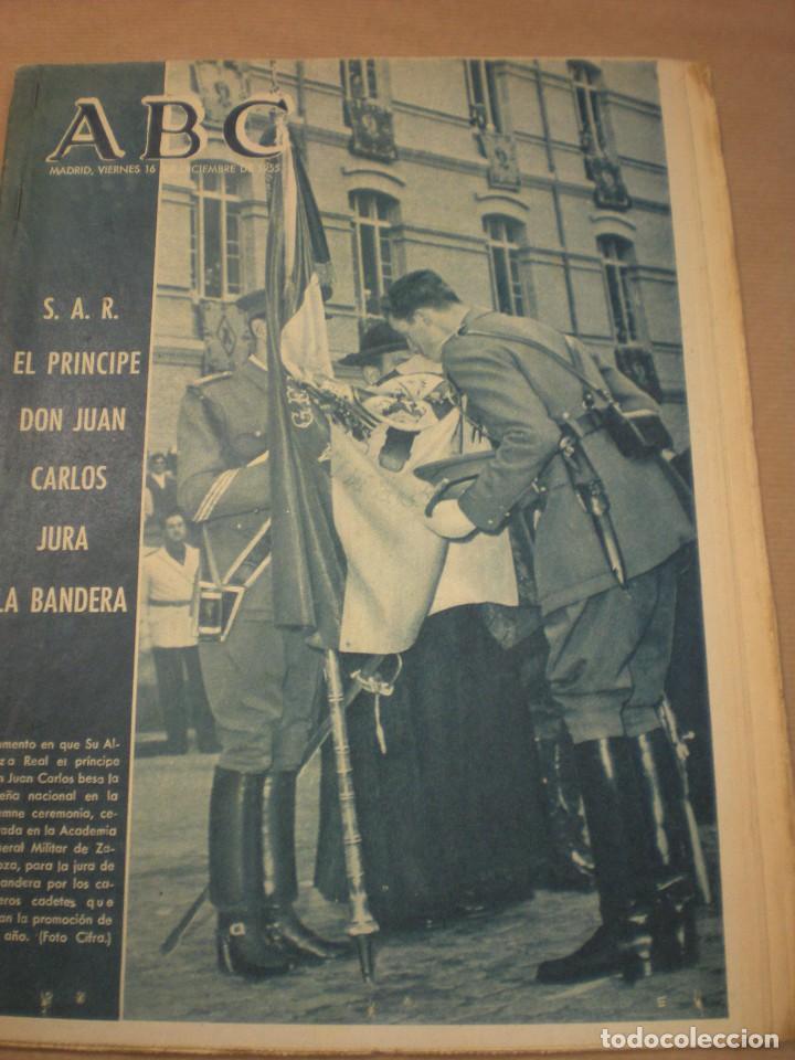 Coleccionismo de revistas y peri&oacute;dicos: ABC 16 Diciembre 1955