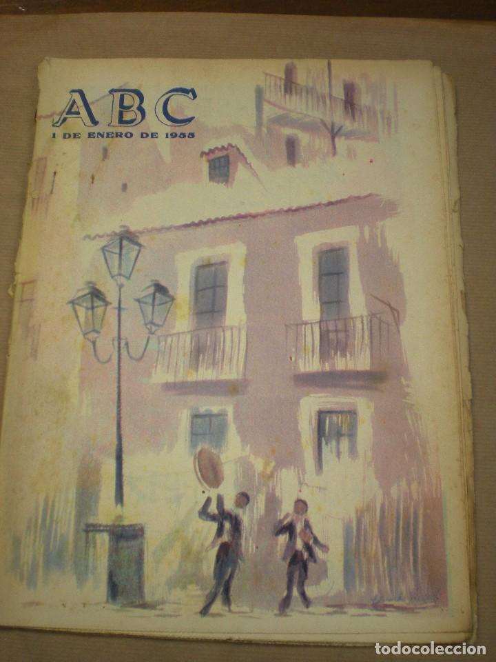 Coleccionismo de revistas y peri&oacute;dicos: ABC 01 Enero 1955
