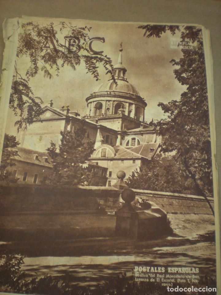 Coleccionismo de revistas y peri&oacute;dicos: ABC 11 Julio 1954
