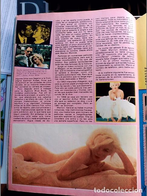 Coleccionismo de revistas y peri&oacute;dicos: recorte marilyn monroe