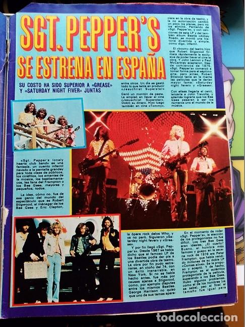 Coleccionismo de revistas y peri&oacute;dicos: recorte bee gees