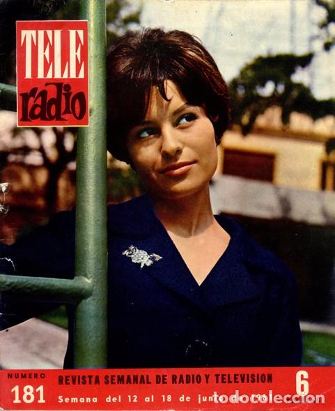 Collection Magazines and Newspapers: Teleradio. Revista Tele Radio n. 181. 12/06/1961. Isabel Bauza. Ver sumario.