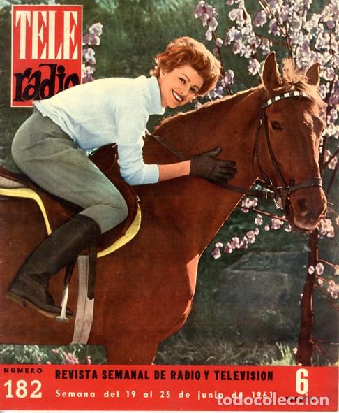Collection Magazines and Newspapers: Teleradio. Revista Tele Radio n. 182. 19/06/1961. Karstin Axe. Ver sumario.