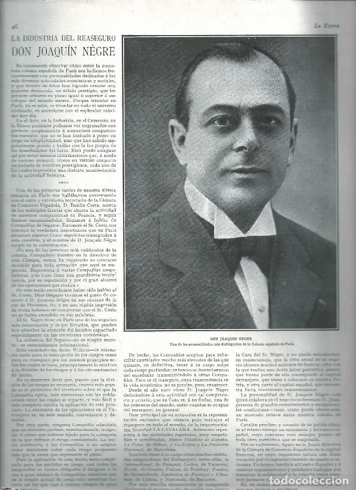 Sammeln von Zeitschriften und Zeitungen: REVISTA LA ESFERA DIC 1927.JOAQUIN NEGRE  CATALAN EN PARIS JOYERIA MARZO BANCO ESPA&Ntilde;OL DE LA PLATA