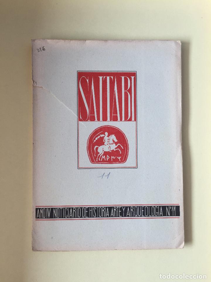 Coleccionismo de Revistas y Peri&oacute;dicos: SAITABI- VALENCIA- NOTICIARIO DE HISTORIA ARTE Y ARQUEOLOGIA DE LEVANTE N&ordf; 11 A&Ntilde;O 1944