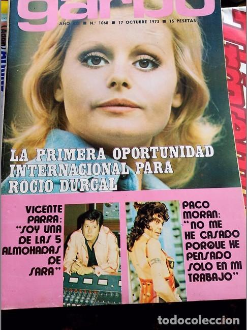 Coleccionismo de Revistas y Peri&oacute;dicos: recorte portada rocio durcal vicente parra paco moran sara montiel