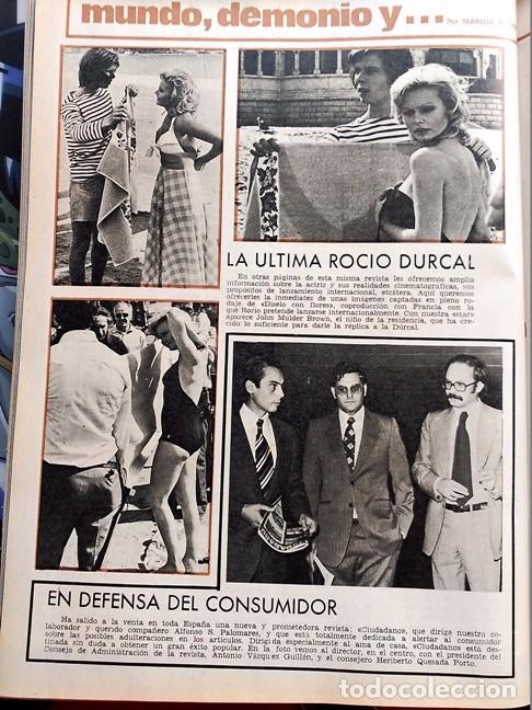 Coleccionismo de Revistas y Peri&oacute;dicos: recorte rocio durcal antonio morales junior 1973