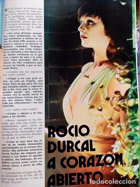 Coleccionismo de Revistas y Peri&oacute;dicos: recorte rocio durcal