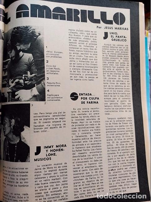 Coleccionismo de revistas y peri&oacute;dicos: recorte enric sio juan pardo paquita rico