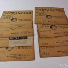 Coleccionismo de Revistas y Periódicos: RV-175. LOTE DE 9 CUADERNOS DE LA REVISTA PANORAMA NACIONAL.