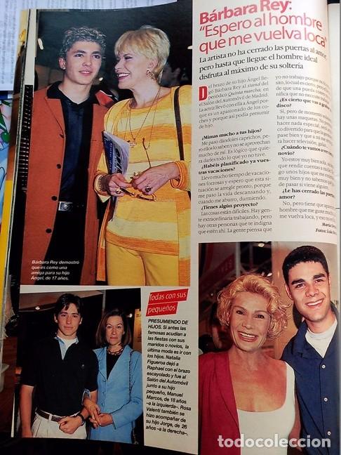 Coleccionismo de revistas y peri&oacute;dicos: 1998 recorte BARBARA REY ROSA VALENTI NATALIA FIGUEROA