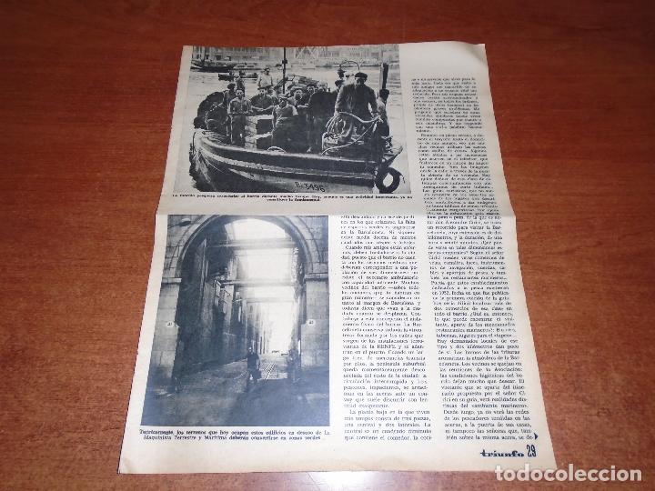 Collectionnisme de Revues et Journaux: RETAL PRENSA 1974: BARCELONA ESTADO DE LA CIUDAD - POETA GALLEGO CABANILLAS CENSURADO