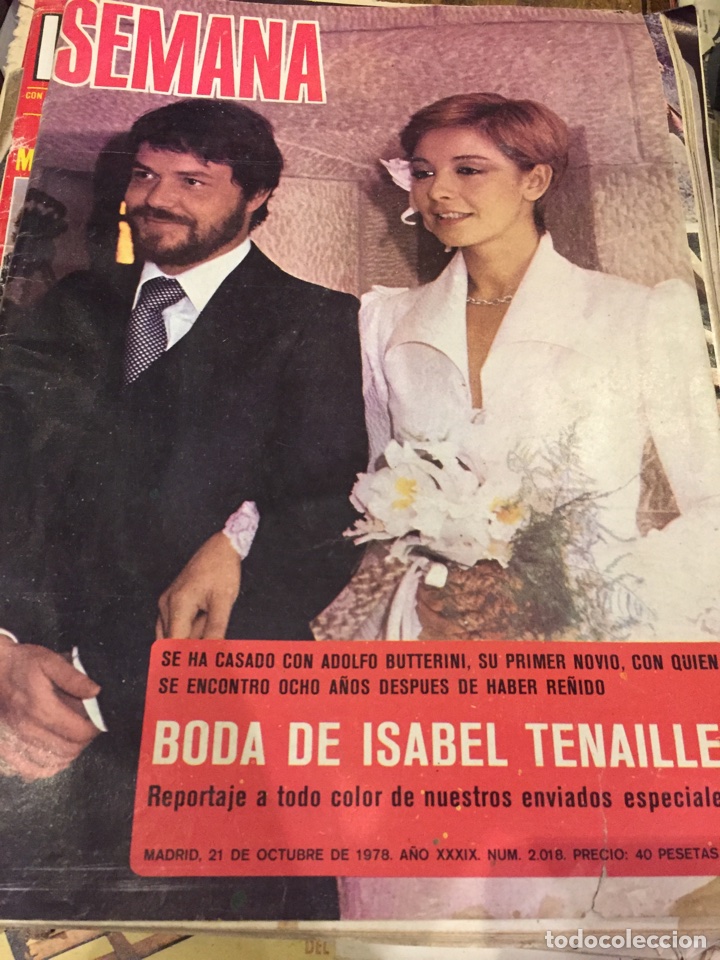 Coleccionismo de Revistas y Peri&oacute;dicos: Revista semana de 21 octubre del 78