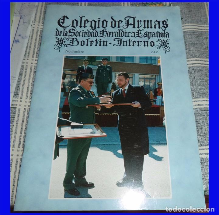 Coleccionismo de revistas y peri&oacute;dicos: BOLET&Iacute;N INTERNO N.16 2005 COLEGIO DE ARMAS DE LA SOCIEDAD HER&Aacute;LDICA ESPA&Ntilde;OLA