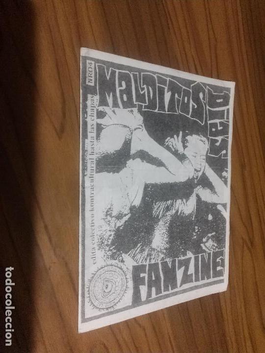 Collectionnisme de Revues et Journaux: MALDITOS DIAS FANZINE 4. GRAPA. BUEN ESTADO. VARIOS AUTORES. AUEDITADO. RARA