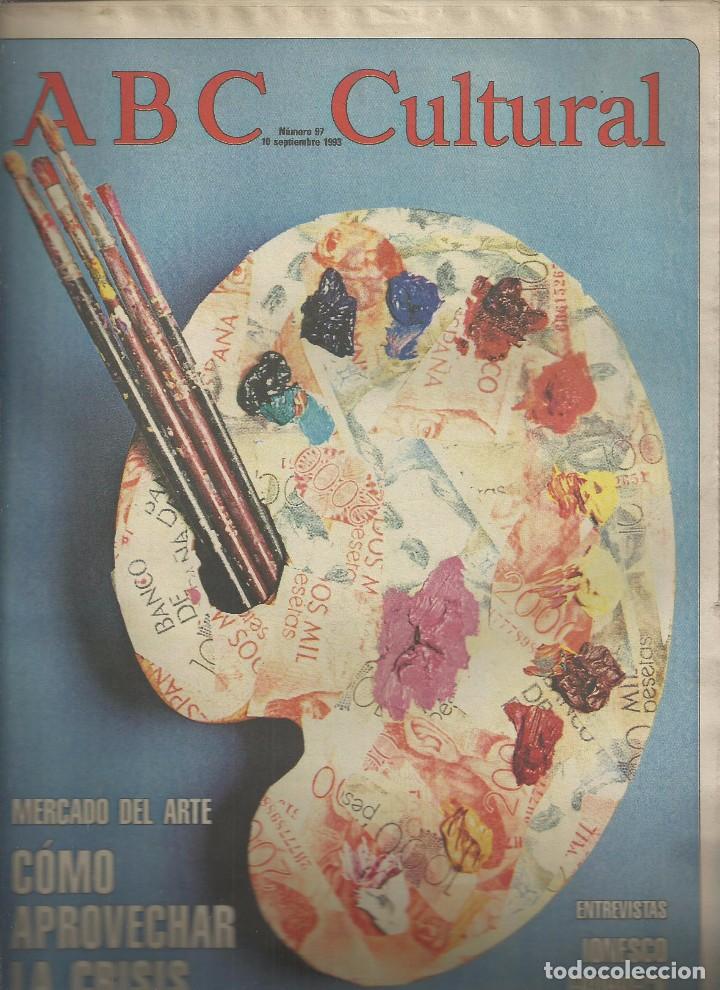Collection Magazines and Newspapers: ABC CULTURAL N&ordm; 97, 10 SEPTIEMBRE 1993.IONESCO, MERCADO ARTE, VIRUS LABORATORIO