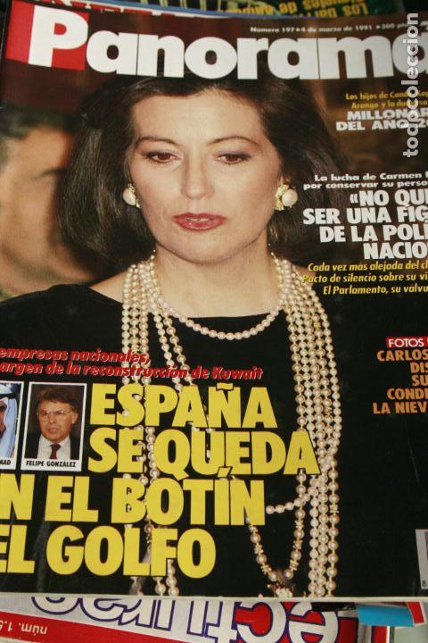 Coleccionismo de revistas y peri&oacute;dicos: SARA MONTIEL KUWAIT CARMEN ROMERO 1991