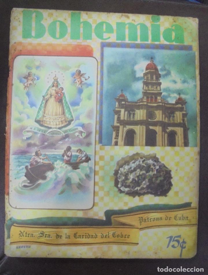 Collezionismo di Riviste e Giornali: REVISTA BOHEMIA. 1952 N&ordm; 36. CARIDAD DEL COBRE, ALEJANDRO VI, INDUSTRIA PESQUERA, MODAS, LABORES
