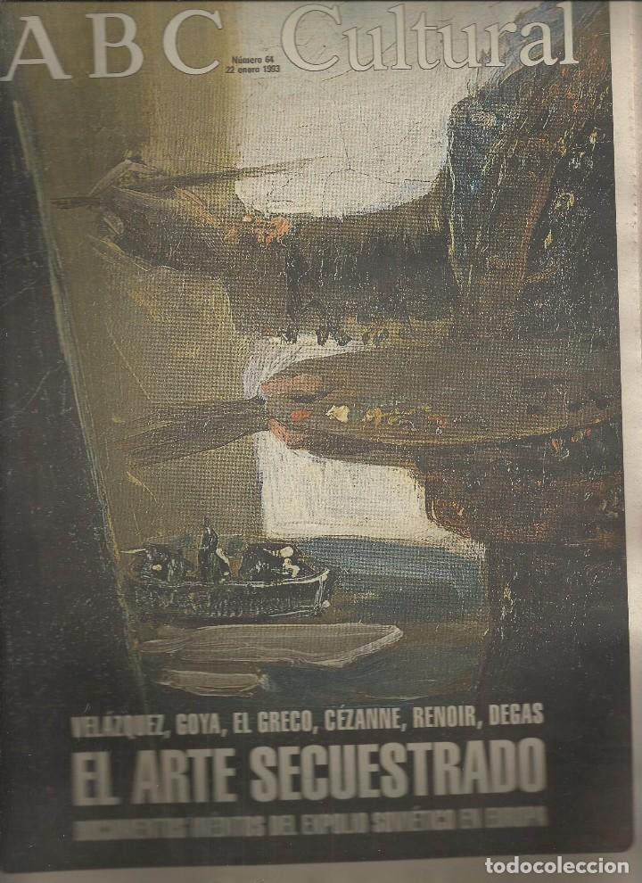 Coleccionismo de Revistas y Peri&oacute;dicos: ABC CULTURAL N&ordm; 64,22 ENERO 1993, ZORRILLA CIEN A&Ntilde;OS, MUSEOS DE STALIN, INFORMATIVA E IDIOMA