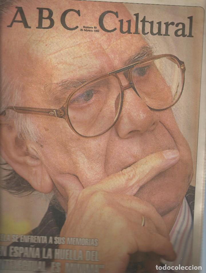 Coleccionismo de Revistas y Peri&oacute;dicos: ABC CULRURAL N&ordm; 69, 26 FEBRERO 1993. CELA MEMORIAS, MUSEOS ESTATALES, FISICA PART&Iacute;CULAS