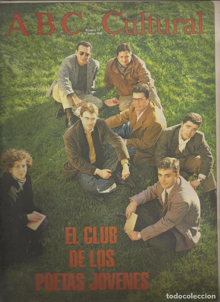 Coleccionismo de Revistas y Peri&oacute;dicos: ABC CULTURAL N&ordm; 71, 12 MARZO 1993.12 POETAS JOVENES,RADIO 2, ANNE-SOPHIE MUTTER VIOLINISTA
