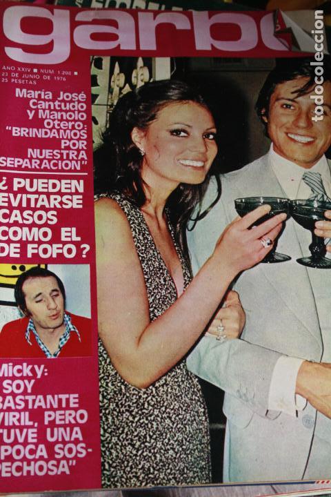 Coleccionismo de Revistas y Peri&oacute;dicos: MARIA JOSE CANTUDO  SALVADOR DALI  ROCIO DURCAL  JUNIOR  1976