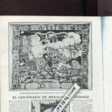 Coleccionismo de Revistas y Periódicos: REVISTA AÑO 1911 CENTENARIO DE MENACHO EN BADAJOZ GUERRA DE LA INDEPENDENCIA AÑO 1811 