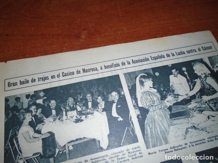 Collectionnisme de Revues et Journaux: RETAL 1966: MANRESA BAILE BEN&Eacute;FICO DE TRAJES