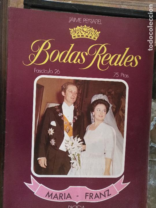 Collection Magazines and Newspapers: FASCICULO BODA REAL - BODAS REALES JAIME PE&Ntilde;AFIEL - N 26 MARIA Y FRANZ