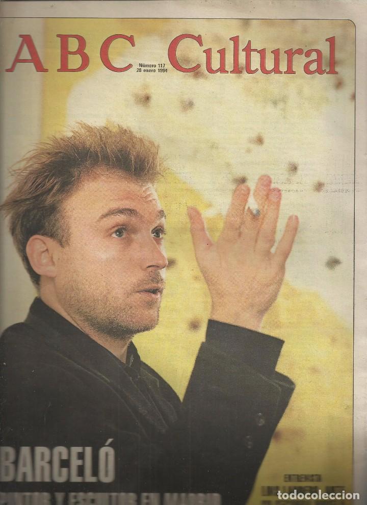 Coleccionismo de Revistas y Peri&oacute;dicos: ABC CULTURAL N&ordm;117, 24 ENERO 1994. LUIS LANDERO, BARCEL&Oacute;, PALESTRINA.