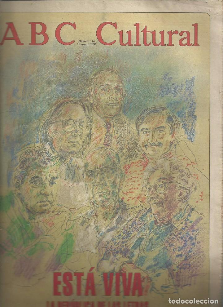 Coleccionismo de Revistas y Peri&oacute;dicos: ABC CULTURAL N&ordm;124, 18 MARZO 1994. VIDA REP&Uacute;BLICA LETRAS, PINTURA HOLANDESA SIGLO ORO, OSCARS MUSICA