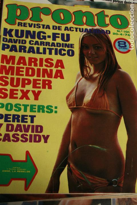 Coleccionismo de revistas y peri&oacute;dicos: MARISA MEDINA DAVID BOWIE MARY CARMEN Y SUS MU&Ntilde;ECOS  DAVID CASSIDY  1974