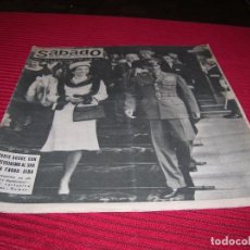 Coleccionismo de Revistas y Periódicos: REVISTA SÁBADO GRÁFICO,AÑO 1961. Lote 101627131