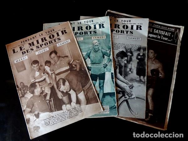Coleccionismo de revistas y peri&oacute;dicos: Revista Le Miroir des sports. Pendant le tour