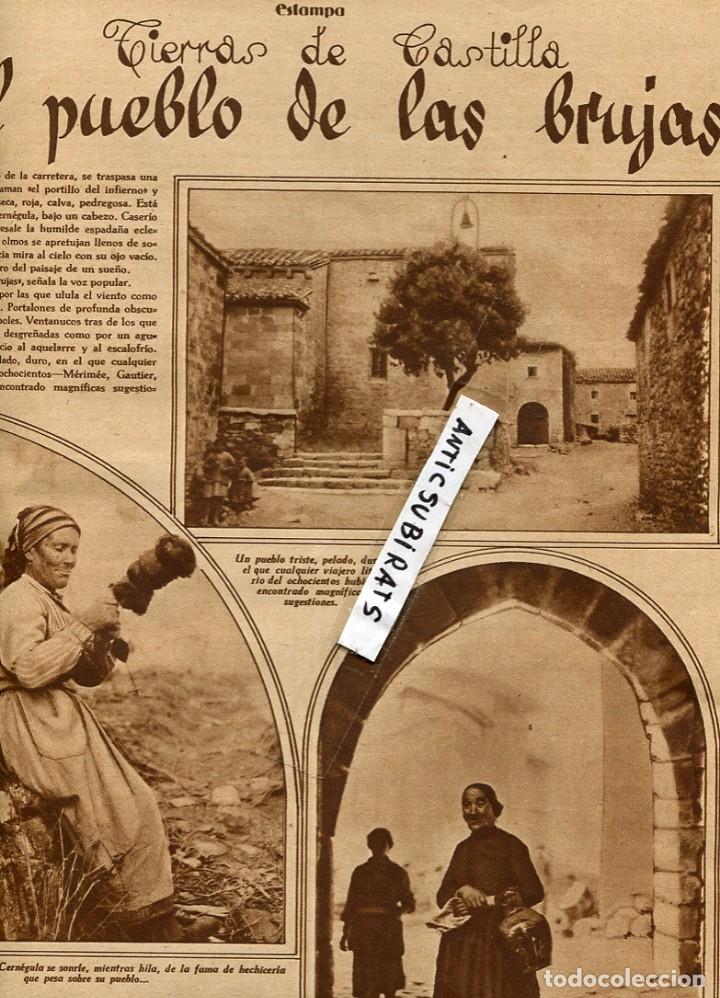 Sammeln von Zeitschriften und Zeitungen: REVISTA A&Ntilde;O 1929 FUTBOL EL ARENAS DE GUECHO LAS BRUJAS DE CERNEGULA JUAN DE LA CIERVA AUTOGIRO