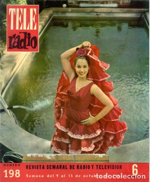Sammeln von Zeitschriften und Zeitungen: Teleradio. Revista Tele Radio n. 198. 09/10/1961. Lidia Torea. Ver sumario.